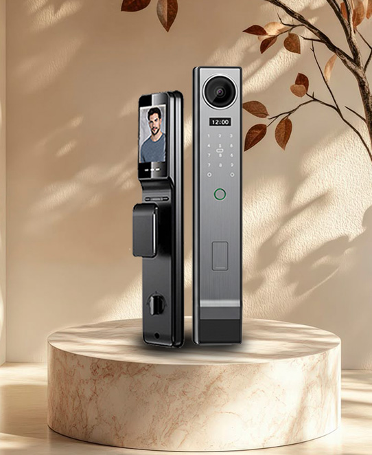 AI Face Detection Door Lock with Video Door Bell (AF066)